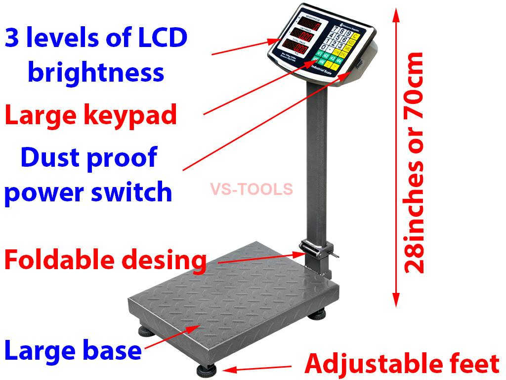 330lbs Digital Commercial Grocery Store Price Shipping Platform